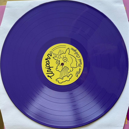Uniporn coming harder vinyl cover disk normal